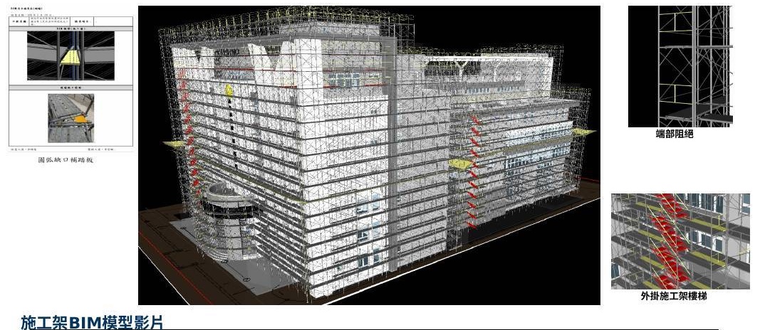 施工架 BIM 模型文件摘錄